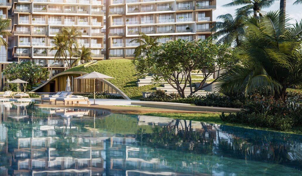 Hyatt Regency Hồ Tràm Residences hồ bơi