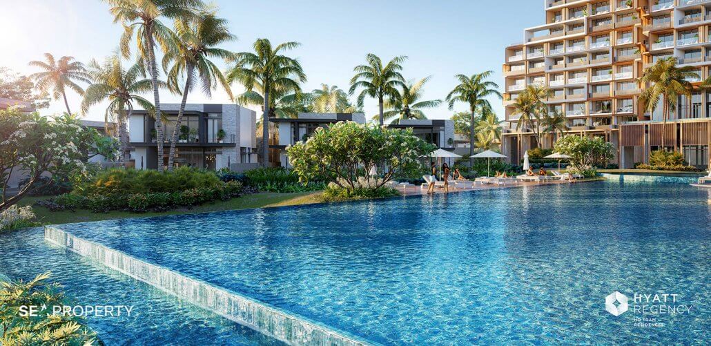 Hyatt Regency Hồ Tràm Residences hồ bơi